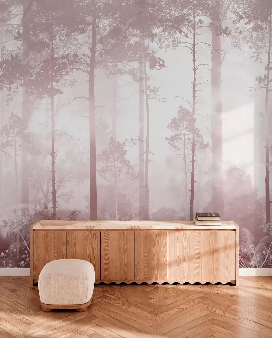 wall murals Rose Forest Veil u94439v1
