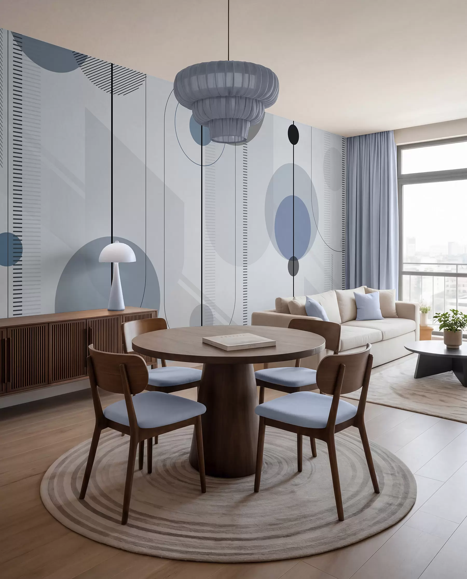 wall murals Geometric abstraction u95379v1