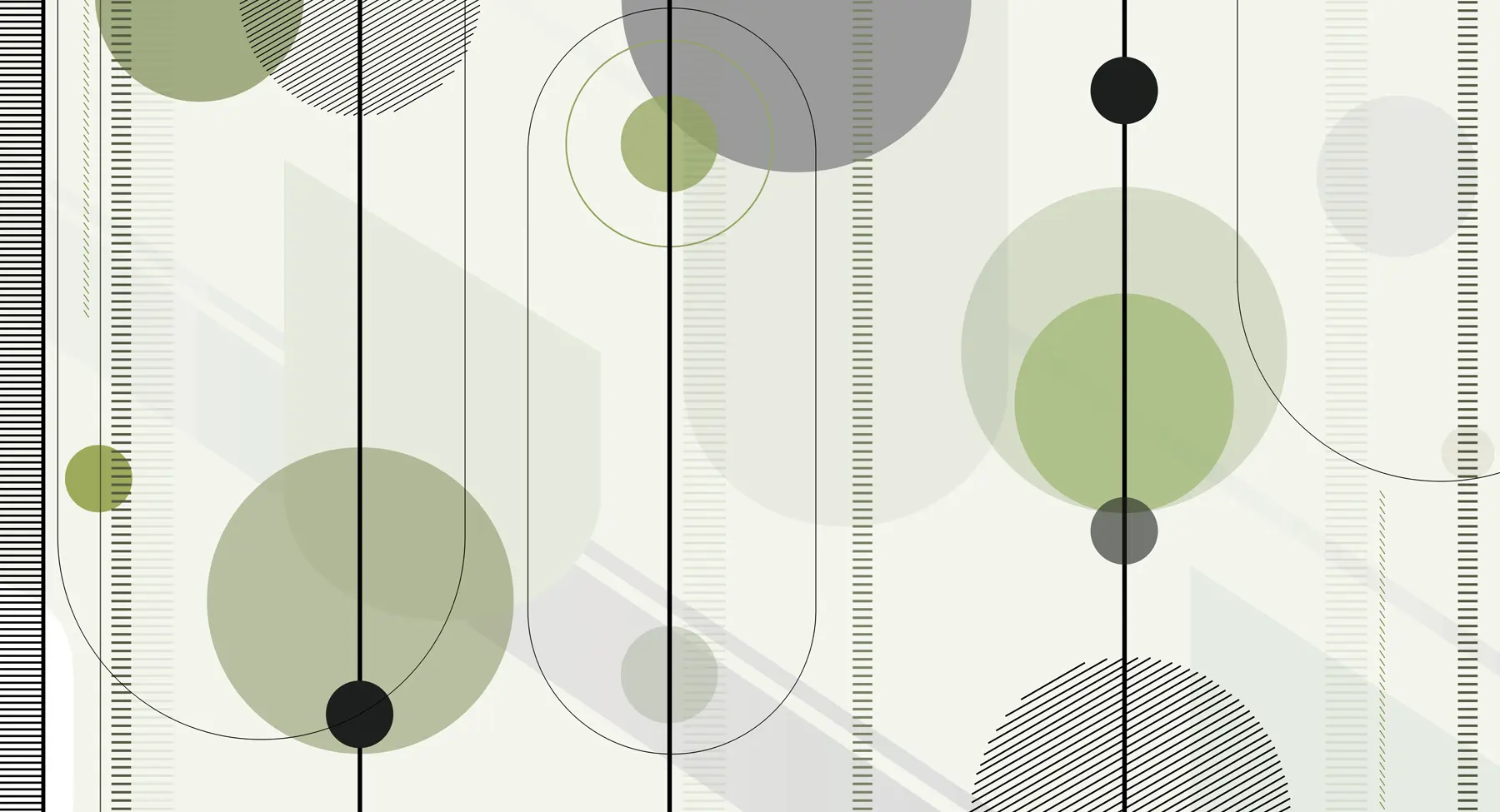 wall murals Geometric abstraction u95379v3