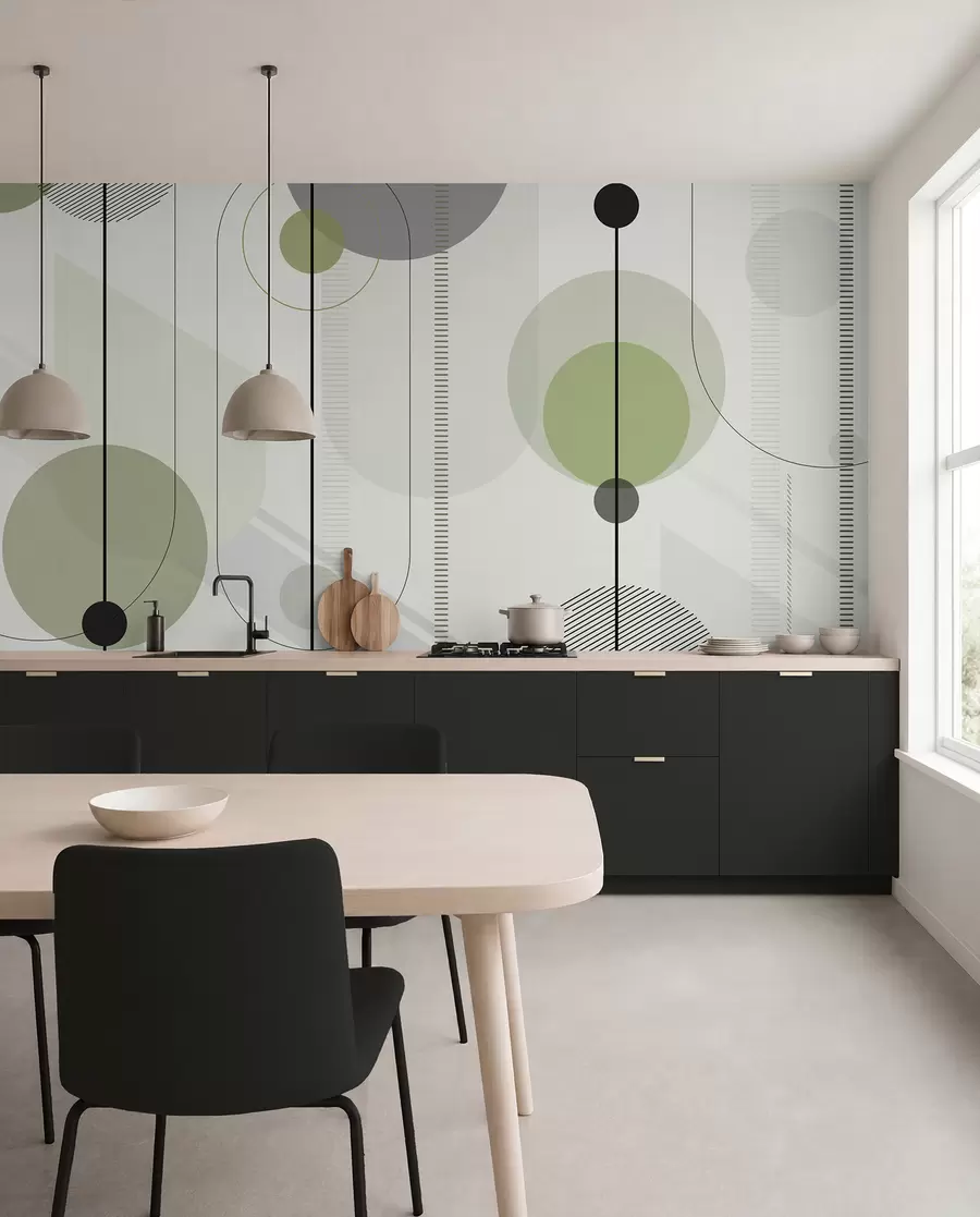 wall murals Geometric abstraction u95379v3