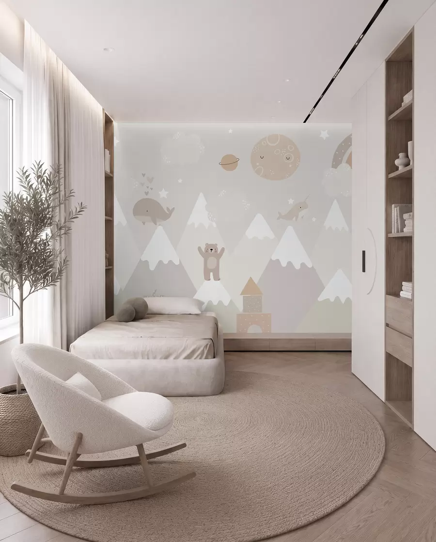 wall murals Little Mountain Dreamers u99206