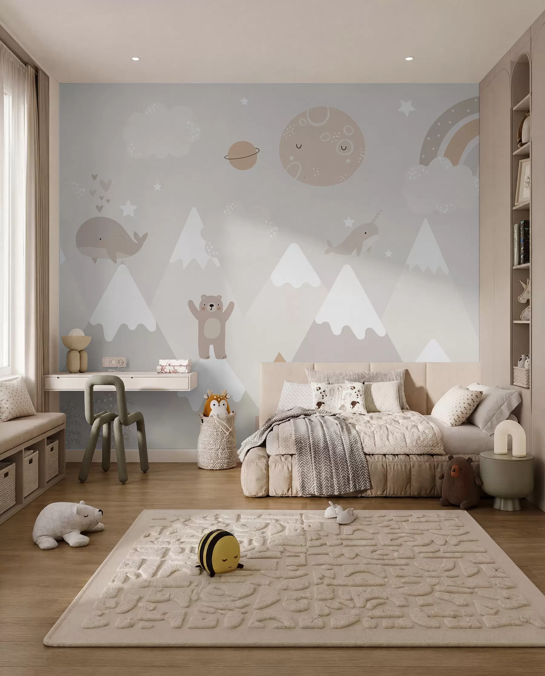 wall murals Little Mountain Dreamers u99206