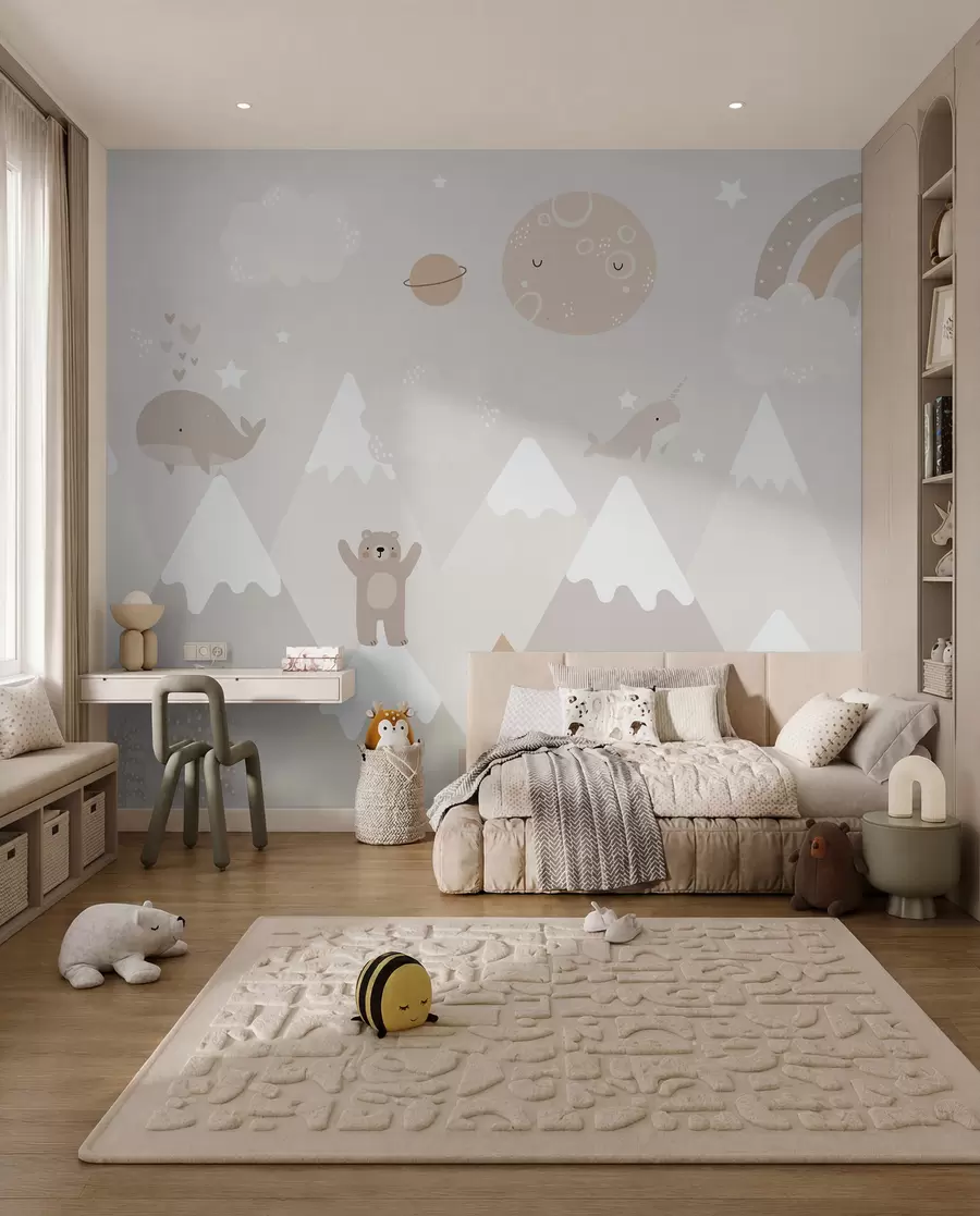 wall murals Little Mountain Dreamers u99206