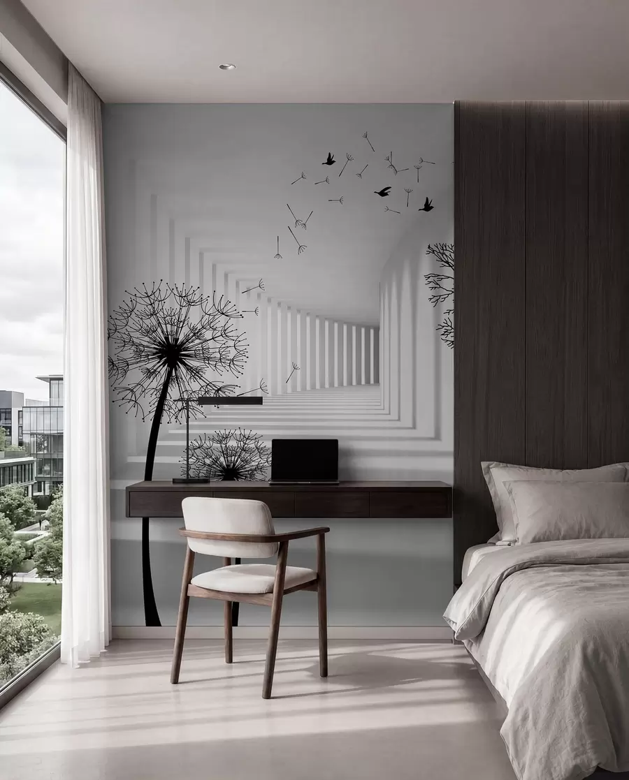 wall murals Dandelion Portal I u37803d1