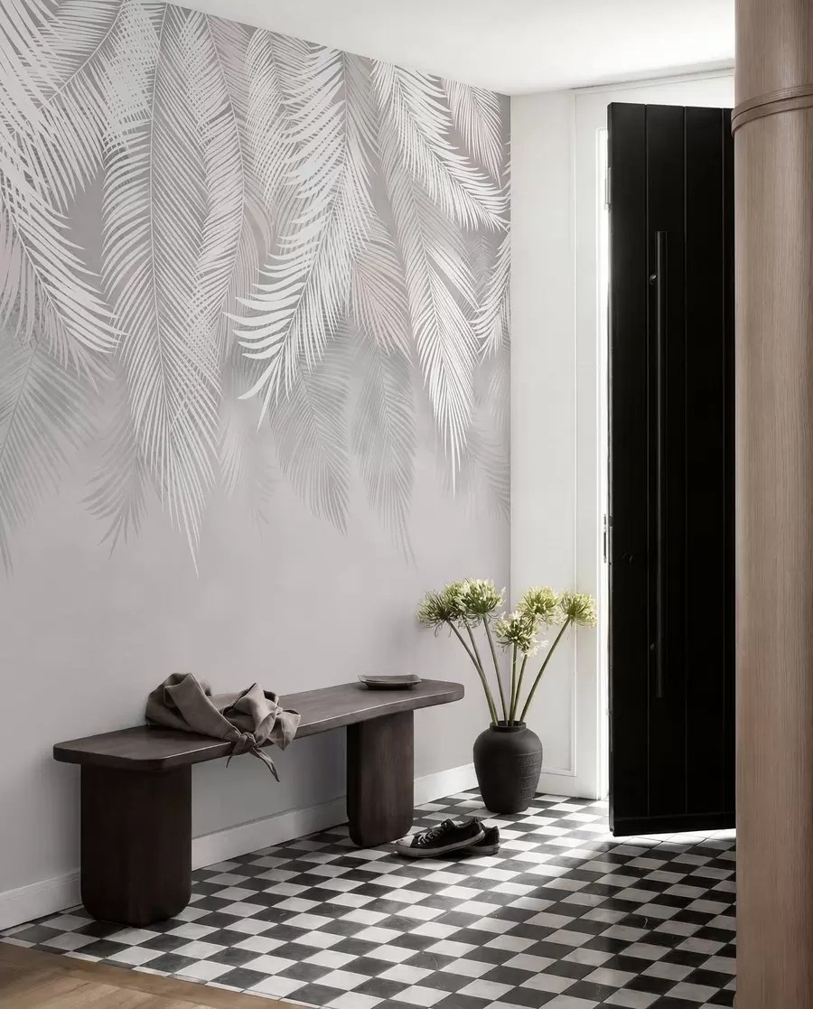 wall murals Dangling palm leaves u48556d1