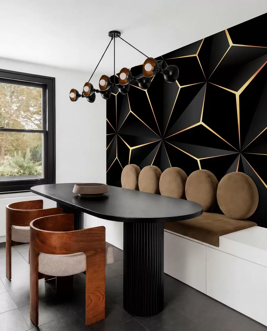 wall murals Black triangle u72104d2