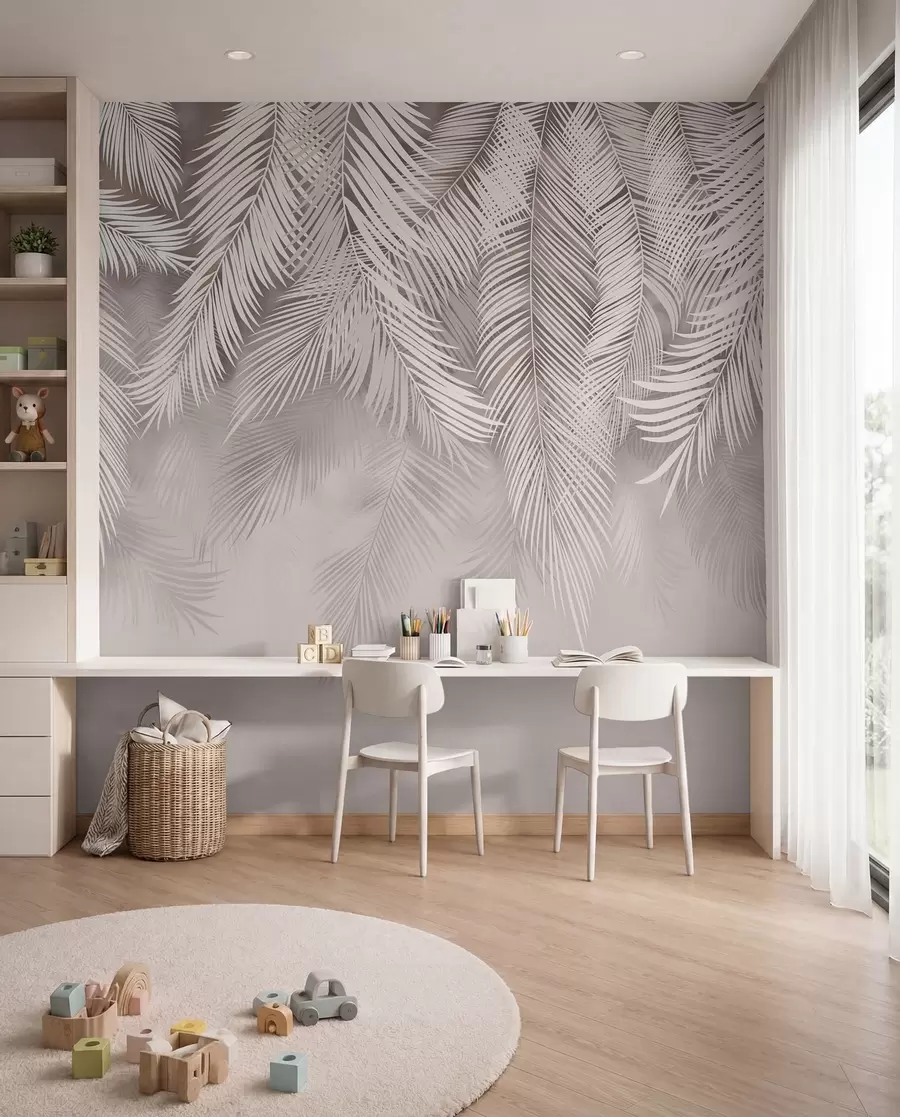 wall murals Rose Palm Curtain I u48556v5d1