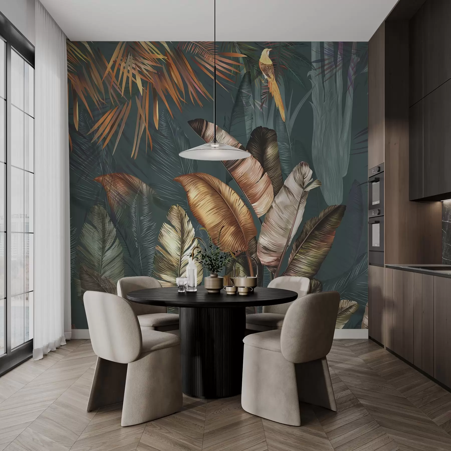 wall murals Leaves u50468d1