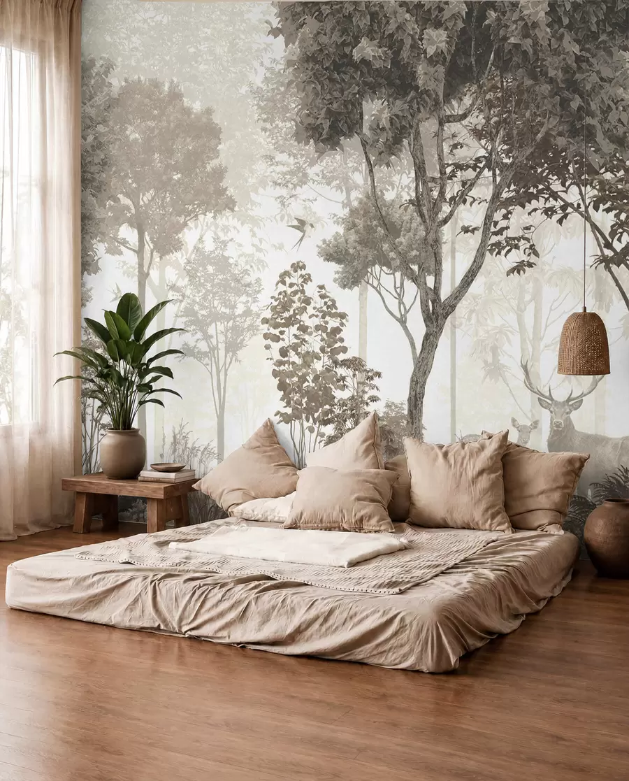 wall murals Magical forest u72134d3