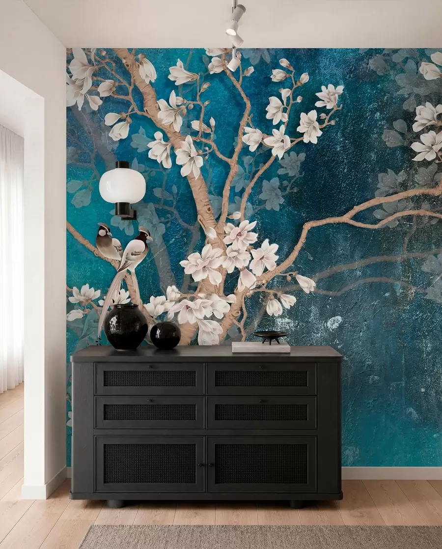 wall murals Flowering branches u12150d1