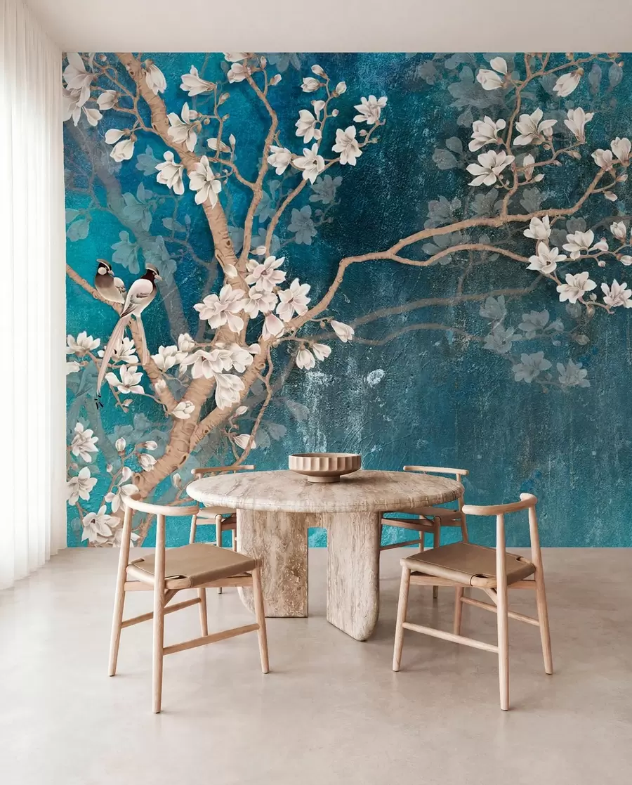 wall murals Flowering branches u12150d1