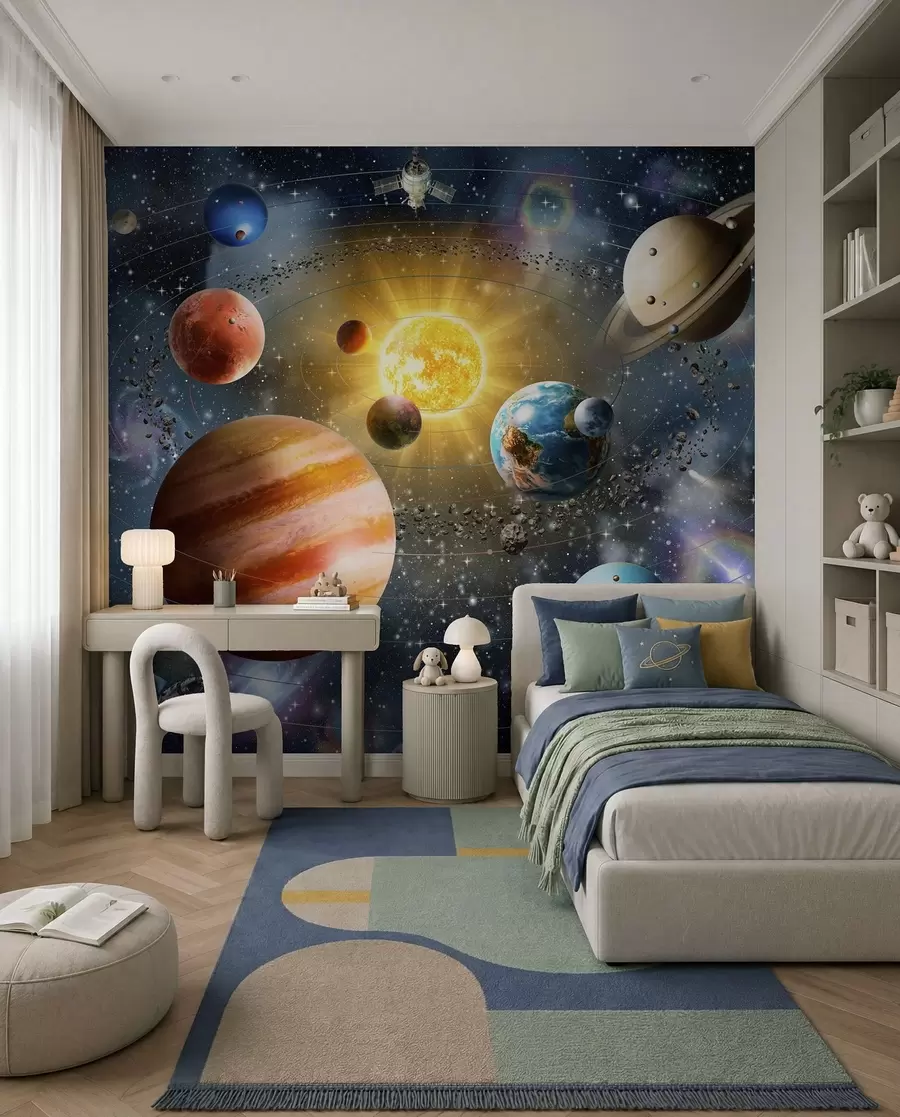wall murals Journey among Planets I u97222d1