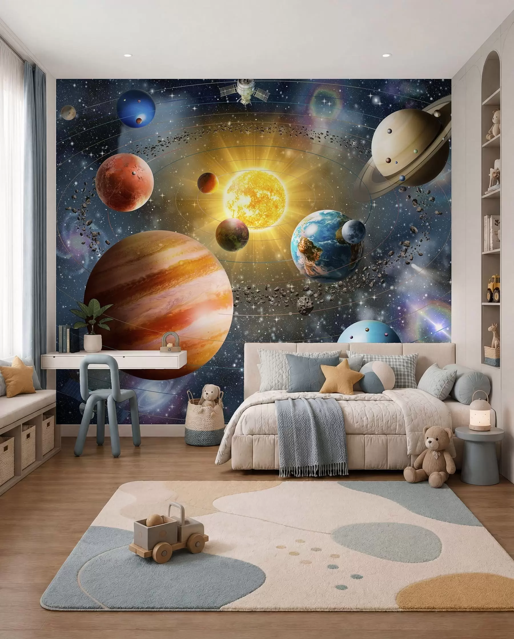 wall murals Journey among Planets I u97222d1