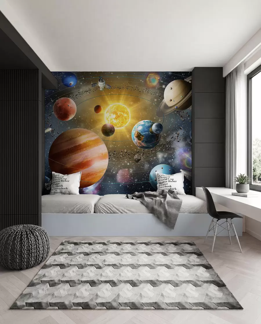 wall murals Journey among Planets II u97222d2